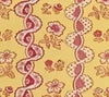 Toile Rayure de Vizille, Citron