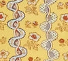 Toile Rayure de Vizille, Jaune