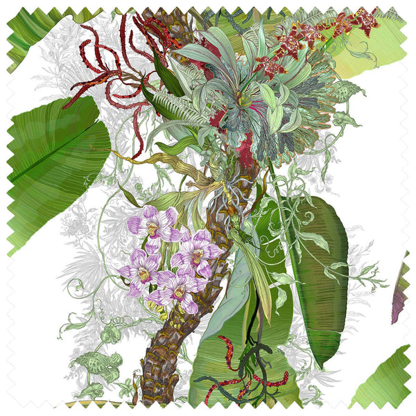 Topical Tropical Linen Original | Timorous Beasties Fabric