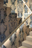 Totem Damask Black & Blue