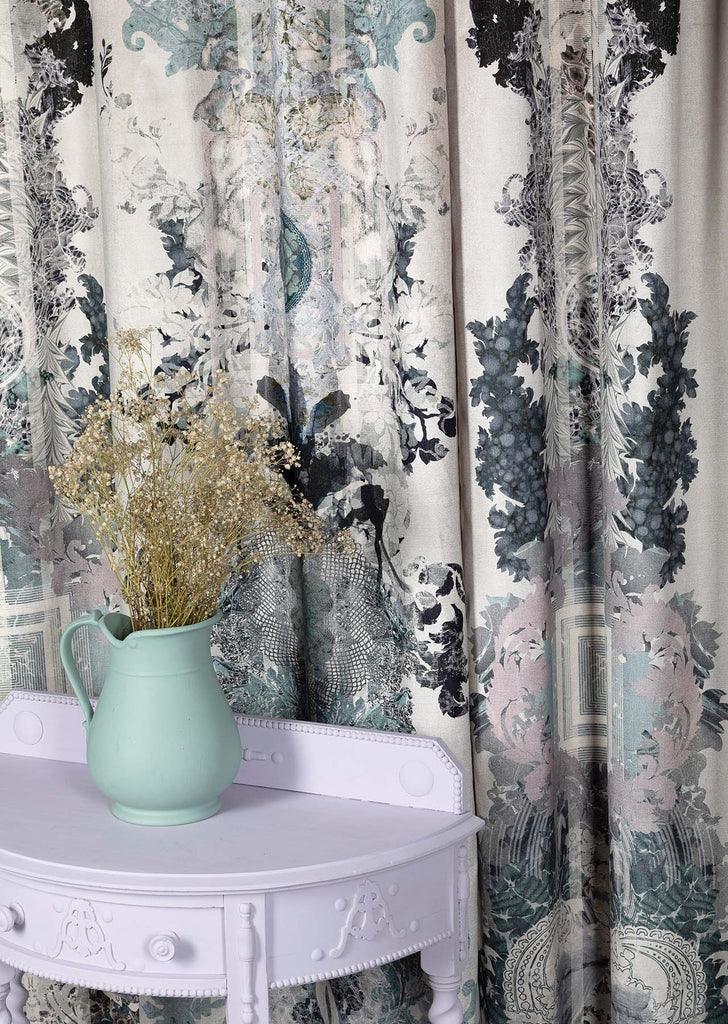Totem Damask Velvet Pale Powder Mix