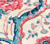 Tree Peony, Multi Blue Red on Tint