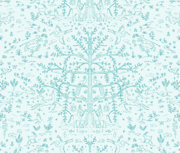 Tree Of Life Green | Phillipe Romano Screen Prints