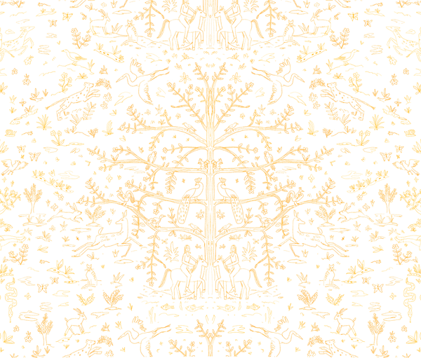 Tree Of Life Yellow | Phillipe Romano Screen Prints