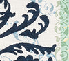 Tropical Damask, Westover on Dark Blues Greens