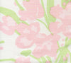 Tulips Multicolor, Pale Green Pale Pink on White