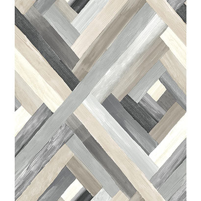 Conca dei Marini Charcoal Wallcovering | Jeffrey Stevens