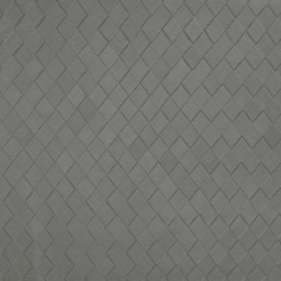 Upscale Vagabond 2 Faux Leather  Pewter Wallpaper | Koroseal