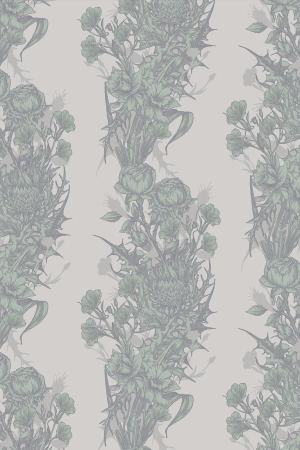 Union Sea Green | Timorous Beasties Wallcovering