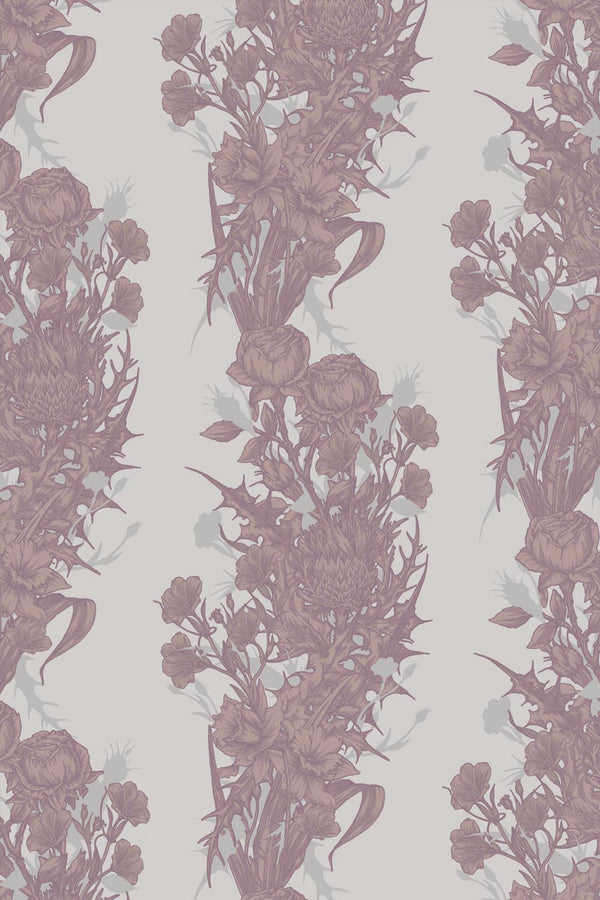 Union Dusky Pink | Timorous Beasties Wallcovering