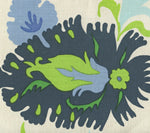 Uzbek, Multi Blues Green Royal