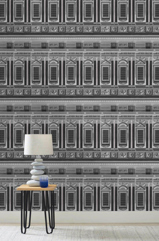 Vaticano - Anthracite Wallcovering | Mind the Gap