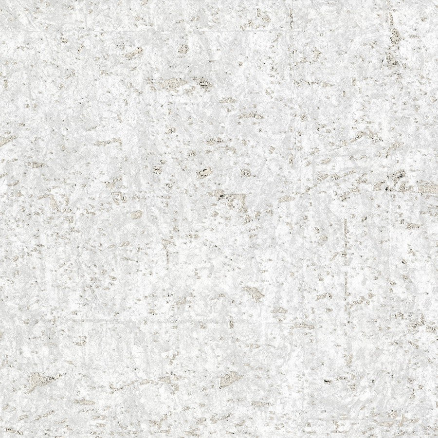 Le Vierna Vinyl Cork Platinum Wallpaper | Phillipe Romano