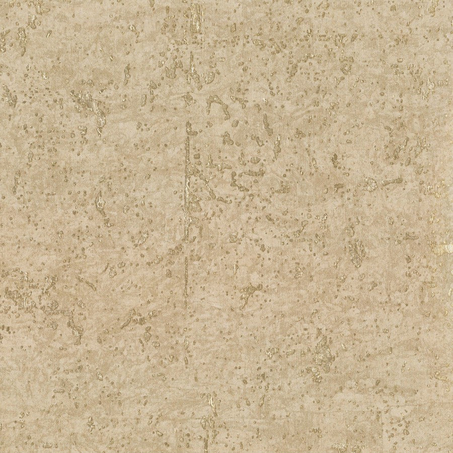 Le Vierna Vinyl Cork Gilded Taupe Wallpaper | Phillipe Romano