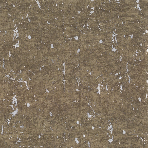 Le Vierna Vinyl Cork Burnished Wallpaper | Phillipe Romano