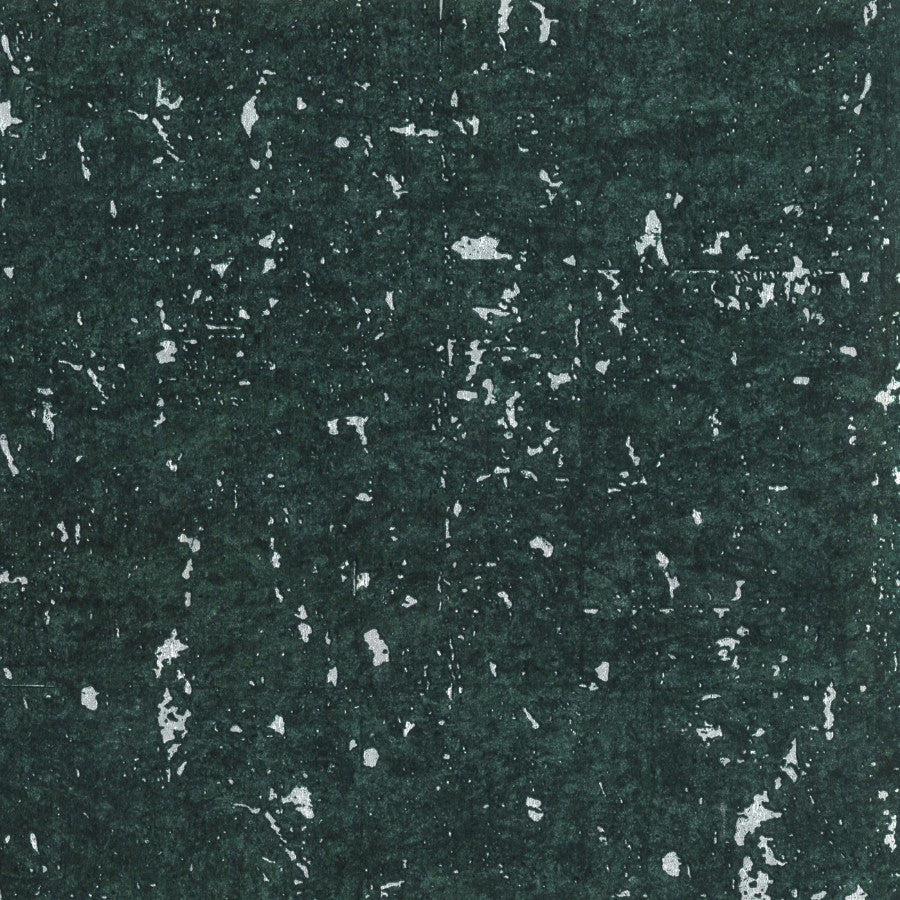 Le Vierna Vinyl Cork Emerald Wallpaper | Phillipe Romano