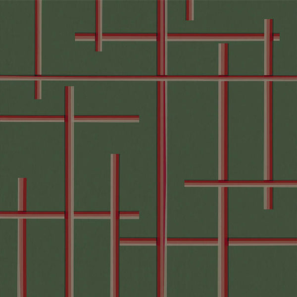 Espectro Green, Roll Vinyl Wallcoverings | Tres Tintas