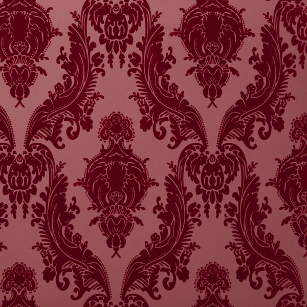 Daphney's Heirloom Flocked Velvet Memo Sample | Phillipe Romano