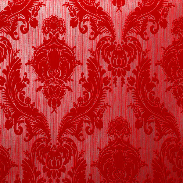 Daphney's Heirloom Flocked Velvet Memo Sample | Phillipe Romano