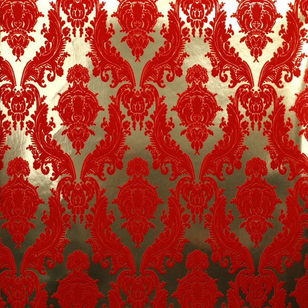 Dapheny's Petite Heirloom Flocked Velvet Memo Sample | Phillipe Romano