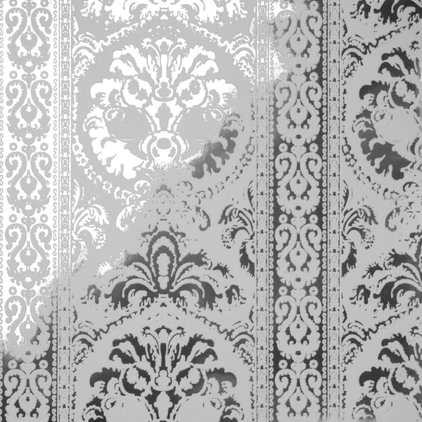 Florence's St. Moritz Flocked Velvet Memo Sample | Phillipe Romano