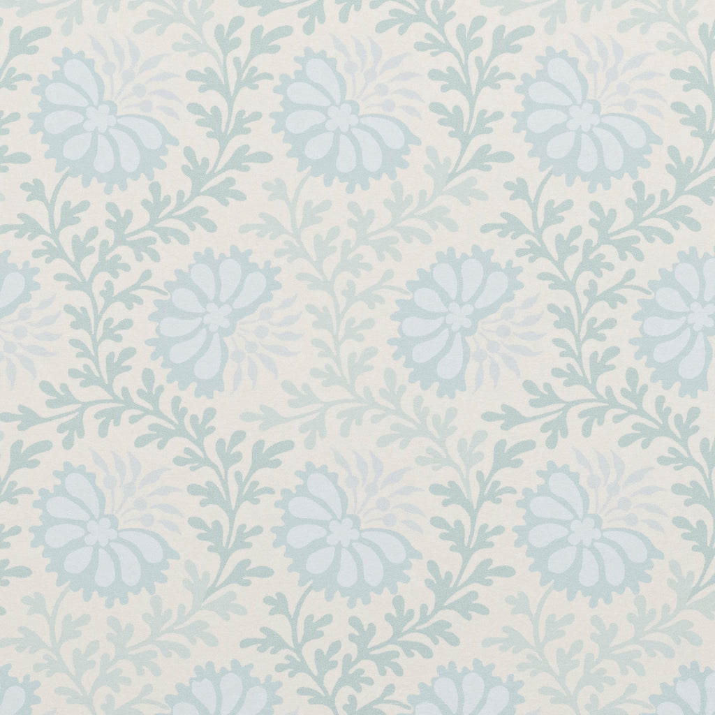 Verbena Wallpaper Seafoam Multi