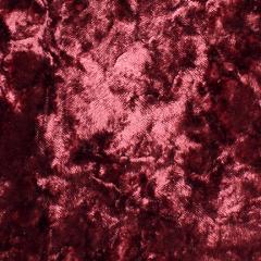 Crushed Velvet Texture Burgundy Wine | Architectural Fabrics