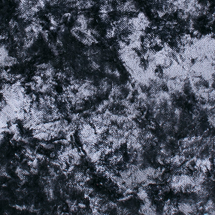 Crushed Velvet Texture Dark Charcoal | Architectural Fabrics