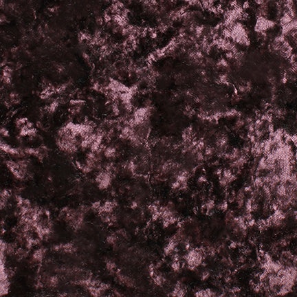 Crushed Velvet Texture Deep Plum | Architectural Fabrics