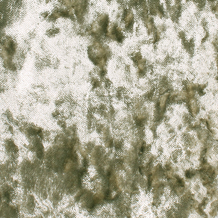 Crushed Velvet Texture Frosted Olive | Architectural Fabrics