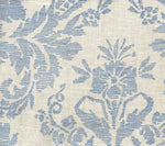Victoria, China Blue on Tint Fabric | Quadrille