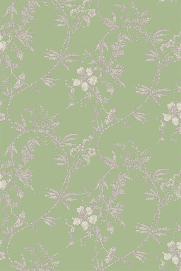Vinea Jade | Timorous Beasties Wallcovering