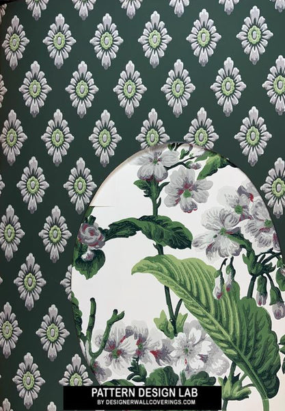 Hancock 1950's  Geometric Wallpaper | DW Bespoke Studios