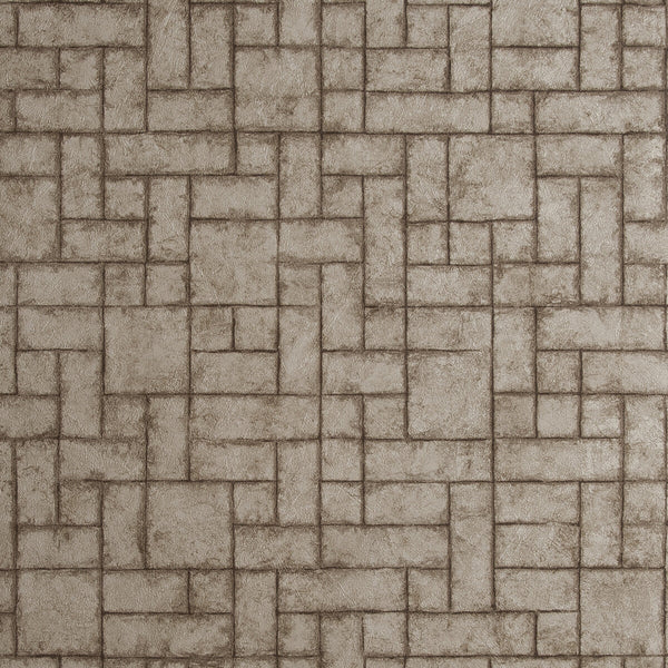 Sandstone - Antique  By Clarke And Clarke | Clarke & Clarke Reflections |Geometric Texture Wallcovering Print