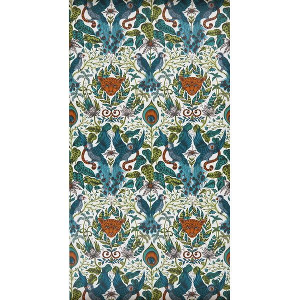 Amazon - Jungle  By Clarke And Clarke | Animalia By Emma J Shipley For C&C | Animal/Insects Wallcovering Print