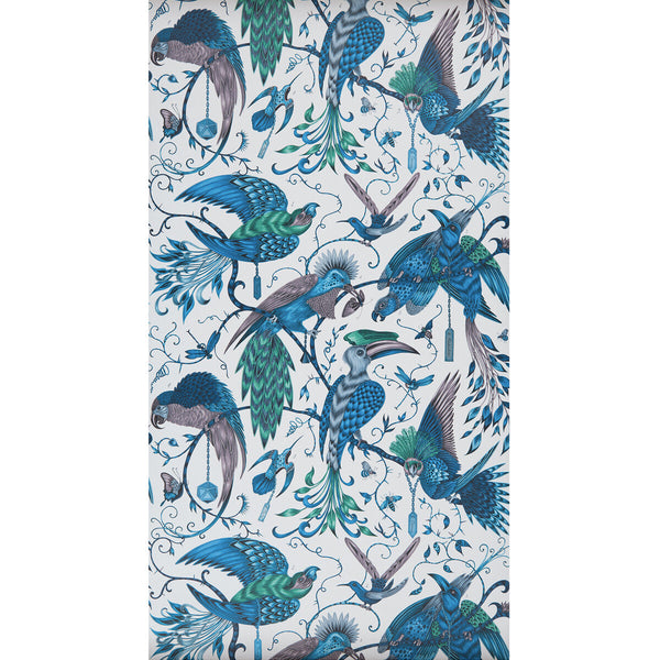 Audubon - Jungle  By Clarke And Clarke | Animalia By Emma J Shipley For C&C | Animal/Insects Wallcovering Print