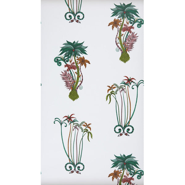 Jungle Palms - Jungle  By Clarke And Clarke | Animalia By Emma J Shipley For C&C | Botanical & Floral Wallcovering Print