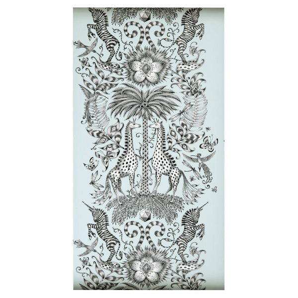 Kruger - Eggshell  By Clarke And Clarke | Animalia By Emma J Shipley For C&C | Animal/Insects Wallcovering Print