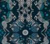 Caspian Wp - Navy  Blue By Clarke And Clarke | Wilderie By Emma J Shipley For C&C |Animal/Insects Novelty Wallcovering Print
