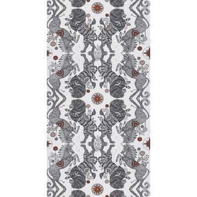 Caspian Wp - Nude  Pink By Clarke And Clarke | Wilderie By Emma J Shipley For C&C |Animal/Insects Novelty Wallcovering Print