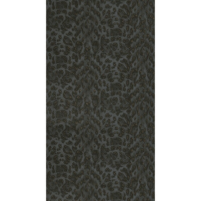 Felis - Charcoal/Rose Gold  Multi By Clarke And Clarke | Wilderie By Emma J Shipley For C&C | Animal Skins Wallcovering Print