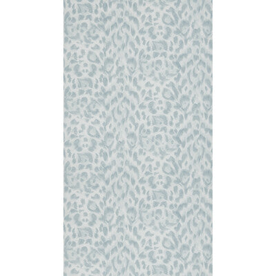 Felis - Duck Egg  Blue By Clarke And Clarke | Wilderie By Emma J Shipley For C&C | Animal Skins Wallcovering Print