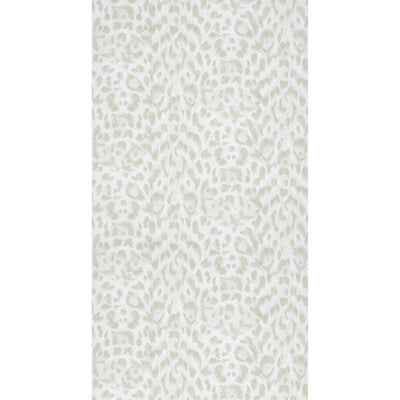 Felis - Ivory  White By Clarke And Clarke | Wilderie By Emma J Shipley For C&C | Animal Skins Wallcovering Print