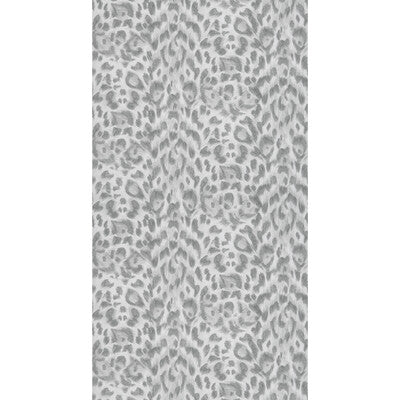 Felis - Silver  Grey By Clarke And Clarke | Wilderie By Emma J Shipley For C&C | Animal Skins Wallcovering Print