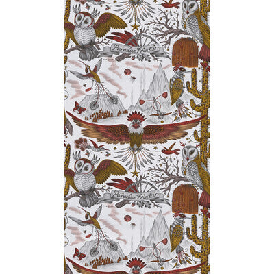 Frontier - Gold  Yellow By Clarke And Clarke | Wilderie By Emma J Shipley For C&C |Animal/Insects Novelty Wallcovering Print