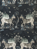 Lost World - Navy  Blue By Clarke And Clarke | Wilderie By Emma J Shipley For C&C |Animal/Insects Novelty Wallcovering Print