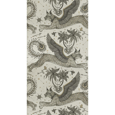 Lynx - Gilver  By Clarke And Clarke | Wilderie By Emma J Shipley For C&C |  Wallcovering