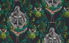 Silverback - Charcoal  Grey By Clarke And Clarke | Wilderie By Emma J Shipley For C&C |Animal/Insects Novelty Wallcovering Print