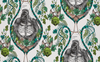 Silverback - Nude  Pink By Clarke And Clarke | Wilderie By Emma J Shipley For C&C |Animal/Insects Novelty Wallcovering Print