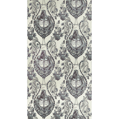Silverback - Gold  Yellow By Clarke And Clarke | Wilderie By Emma J Shipley For C&C |Animal/Insects Novelty Wallcovering Print